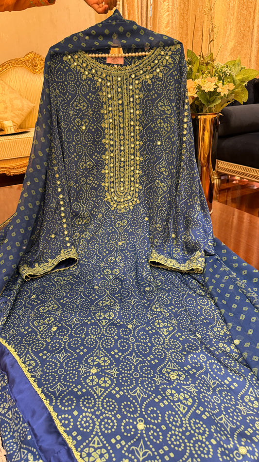 Blue Chunri 2 pc