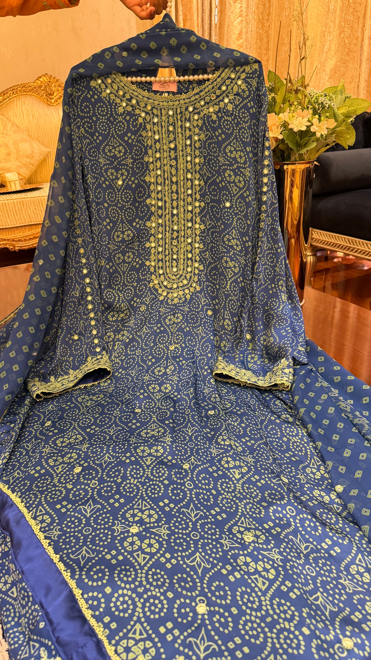 Blue Chunri 2 pc