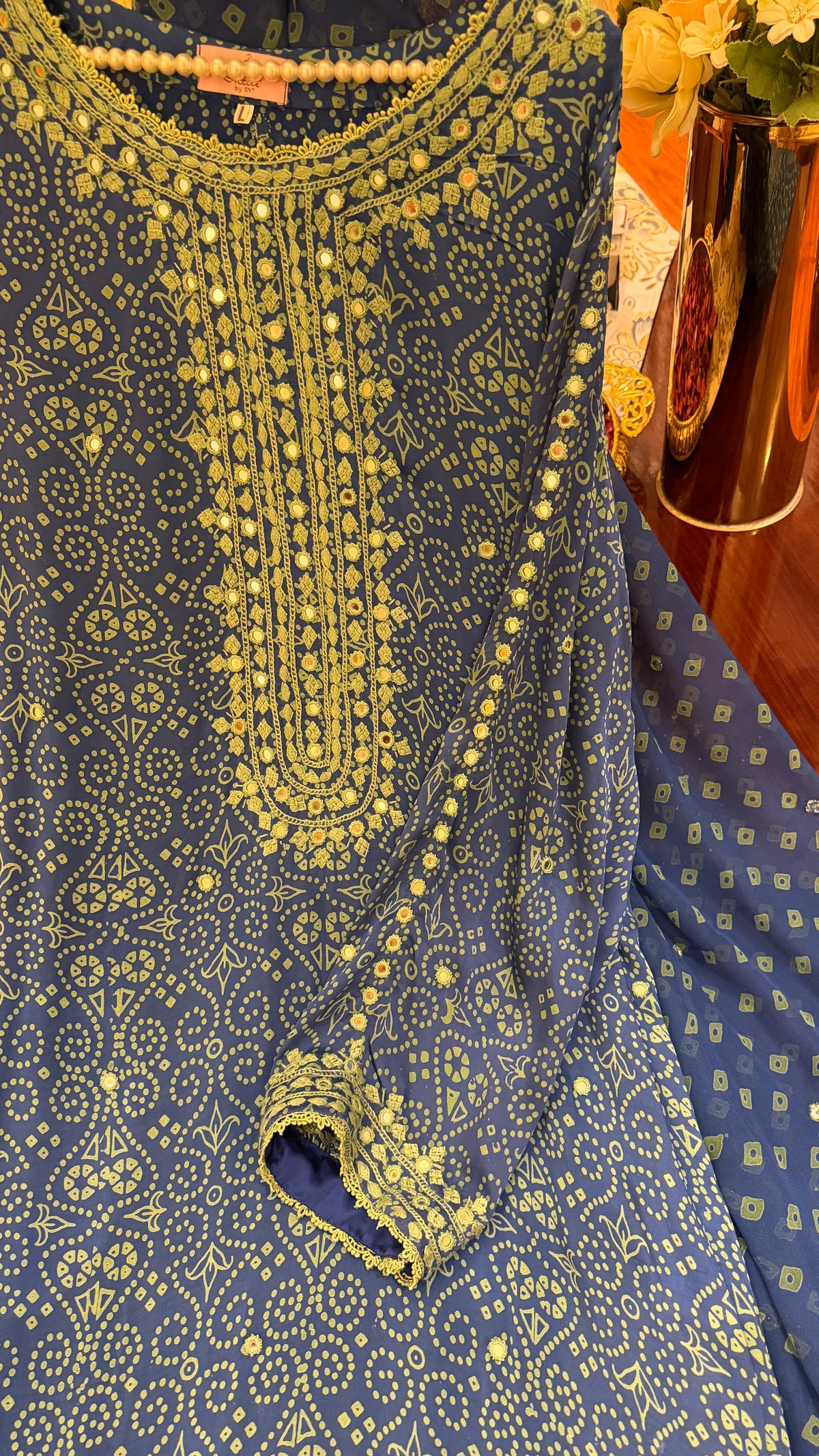 Blue Chunri 2 pc