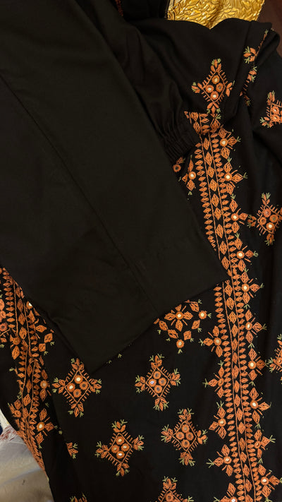 Black and rust Sindhi 🧡