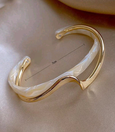 Elegance Layered Cuff Bangle