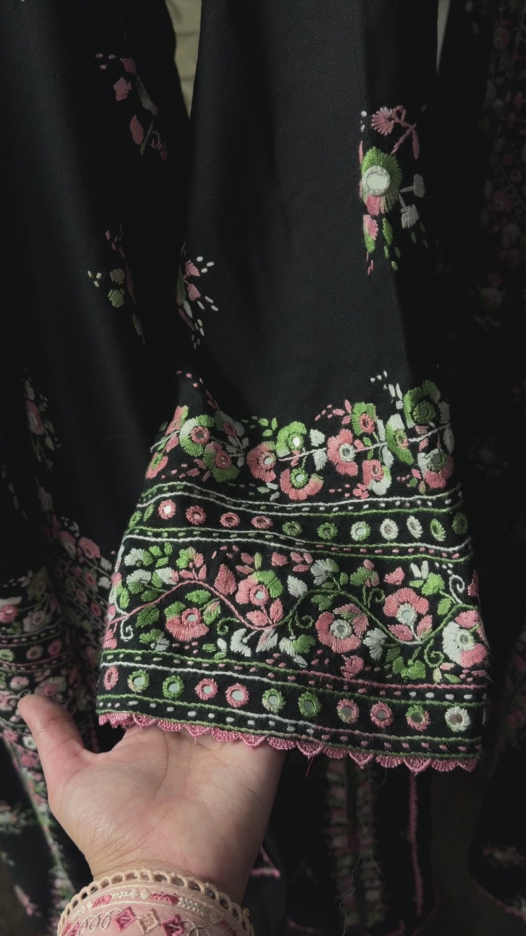 Black Multi winter 3 pc